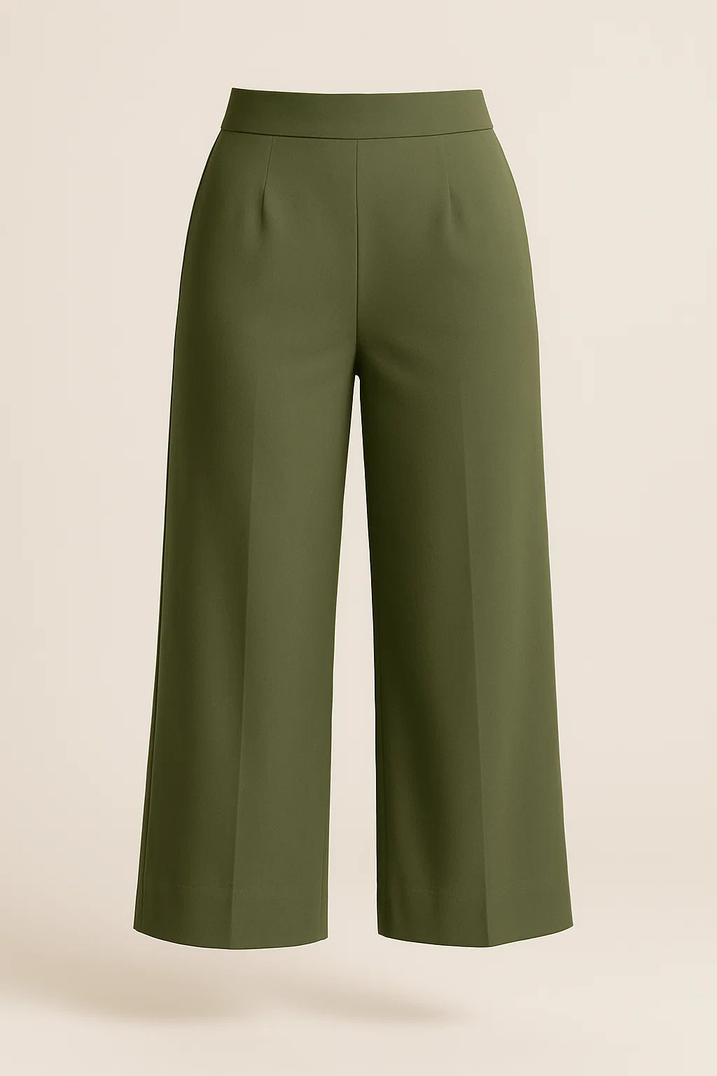 Mara - Cropped Wide Leg Trousers